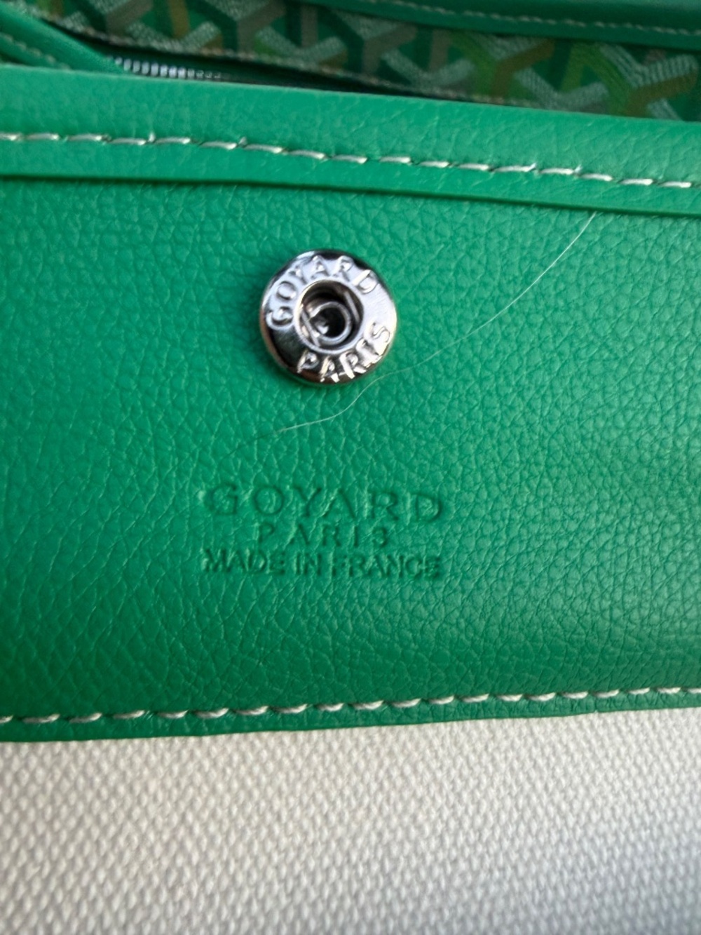Goyard Meadow Green Boheme PM Hobo Bag - Read Description - Picture 9 of 13